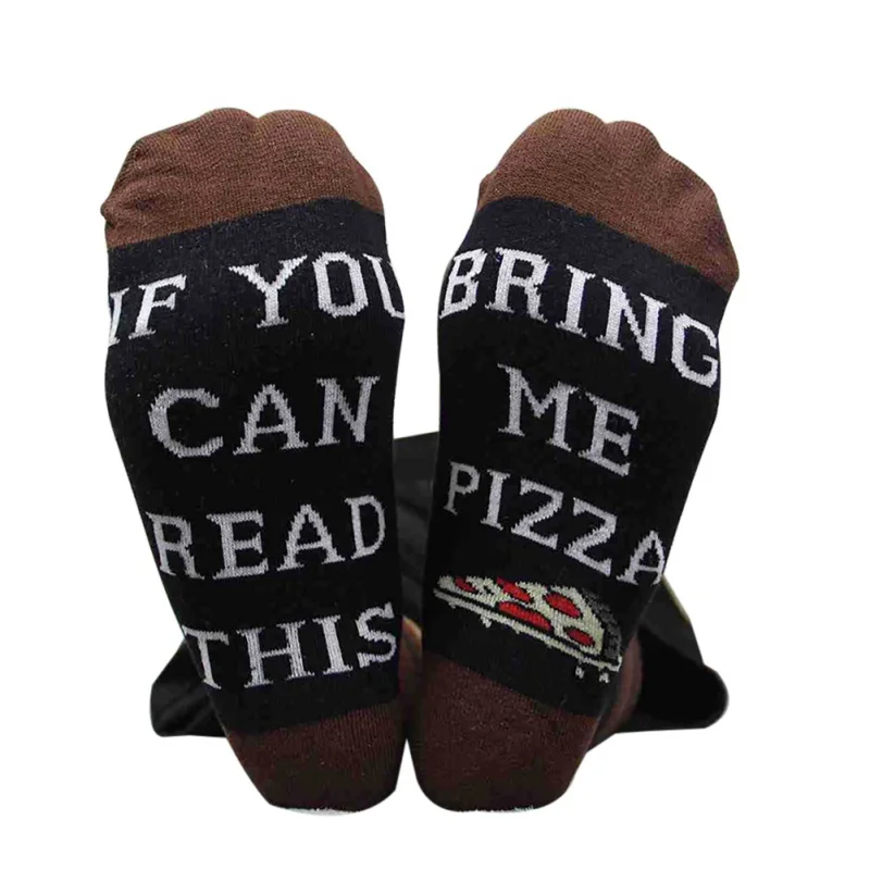 

Cycling socks sport If You Can Read This letter print tube stockings high quality men's and women's Christmas yoga