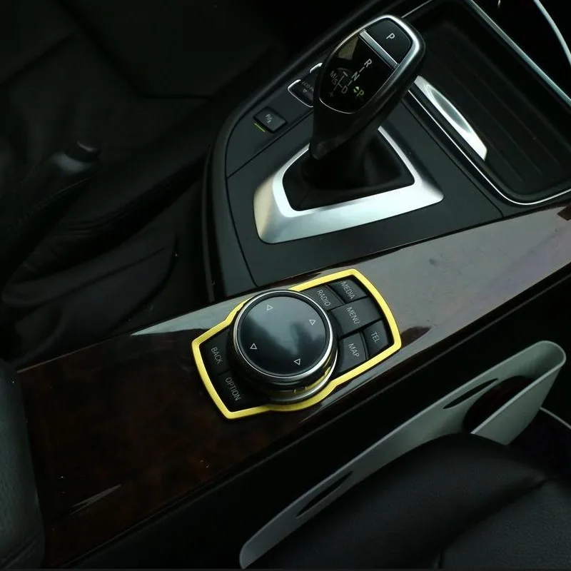 1 шт. автостайлинг мультимедийные декоративные наклейки на кнопки для BMW X1 X3 X5 X6 E70