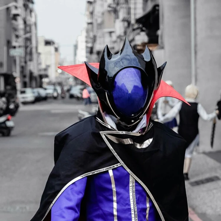 Anime Code Geass Lelouch of the Rebellion Zero Cosplay Costumes Men's Uniform Outfit Halloween XMAS Party Full Suit | Тематическая