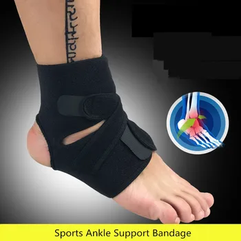 1 pc Enkelbrace Ondersteuning Guard Protector Compressie Mouw Fitness Bandage Boksen Voetbal Gym Voet Sport Voorkomen Verstuiking Sport