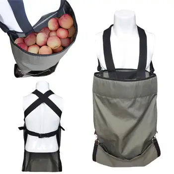 

Large Capacity Large Capacity Fruit Vegetable Harvest Picking Bag Oxford Cloth Collecting Apron Storage Bag DurableStrong