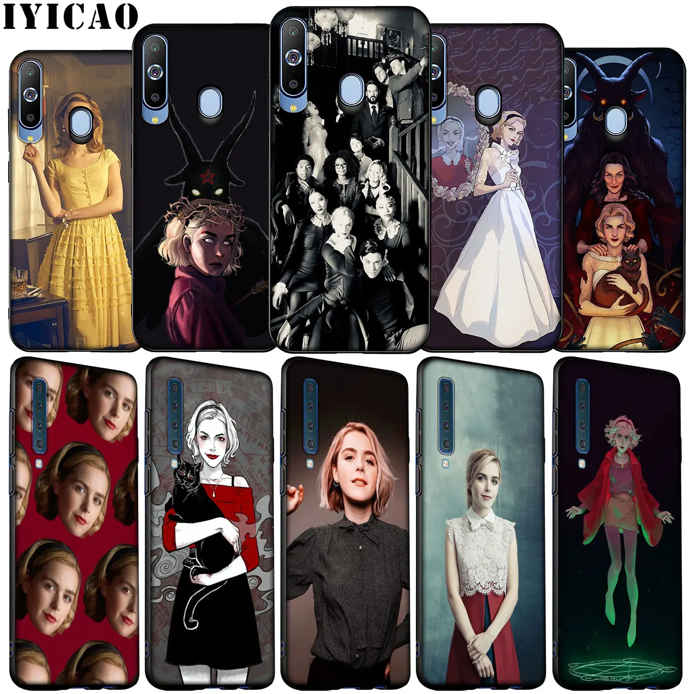 

IYICAO Chilling Adventures of Sabrina Soft Silicone Case for Samsung Galaxy A70 A50 A60 A40 A30 A20 A10 M10 M20 M30 M40 Cover