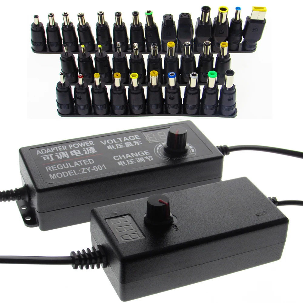 AC DC Power Supply 3V 9V 12V 24V 36V 2A 3A 5A 10A Lighting Transformer 220V To 12V Led Adjustable Power Supply Adapter 12 V Volt