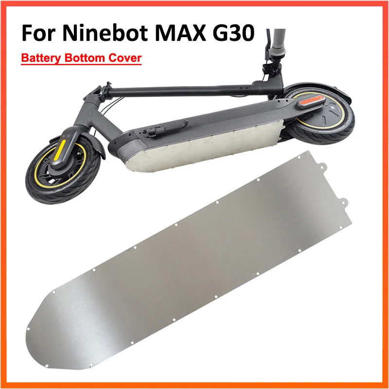 Aluminum Alloy Battery Bottom Cover For Ninebot Max G30 G30D Electric Scooter Chassis