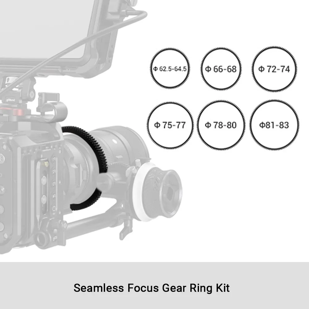 6PCS Focus Gear Ring