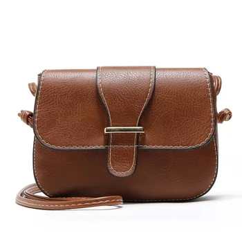 

2020 New Women Bags Small Vintage Shoulder Bag Fashion Pu Leather Women Messenger Bags Crossbody Bag Designer Ladies Bag