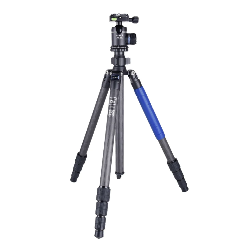 AOKA KU254C + KK33 загрузка 13 кг углеродное волокно легкий компактный низковесный штатив