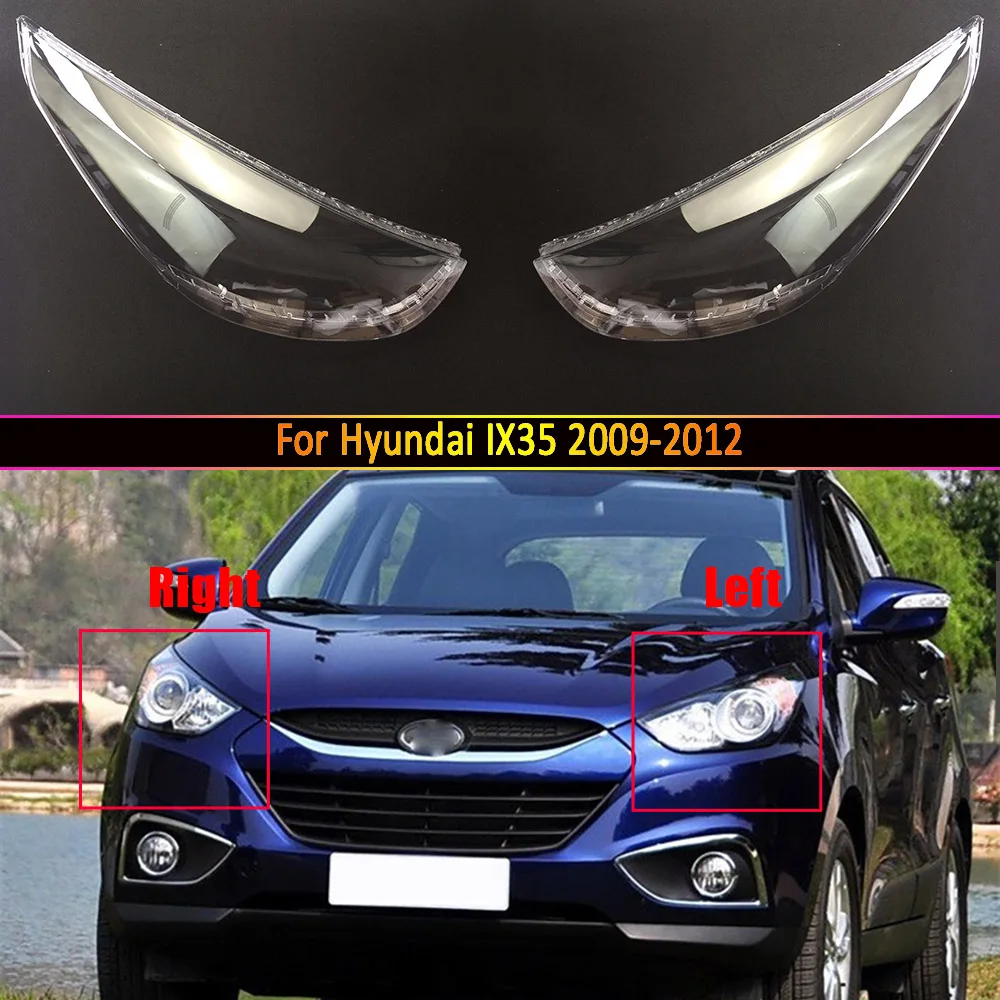 Cubierta De Lente De Faro Delantero De Coche Para Hyundai