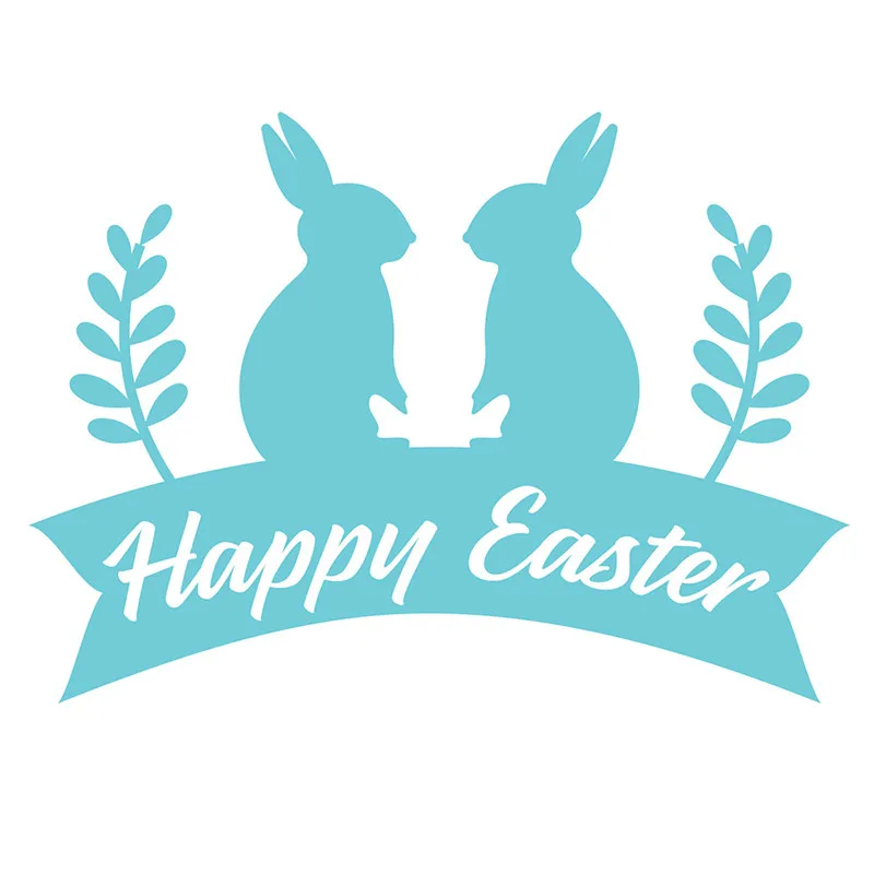 GJCrafts Happy Easter Dies Bunny Metal Cutting Dies New for Card Making Scrapbooking Embossing Album Craft Frame Die Cuts