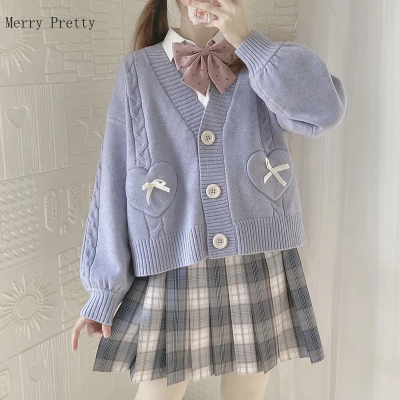Korean Autumn JK School Coat|Cardigans 