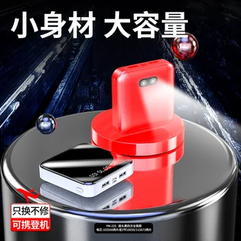 Ledハンドウォーマー3 1充電式電源銀行ヒーター安全暖かい急速充電器で充電式ハンドウォーマー5200の1500mahマイクロタイプc