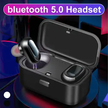 

Bluetooth Wireless Headphones With Microphone Sports Waterproof Bluetooth Earphones HIFI Stereo Noise Cancelling Headset Earbuds