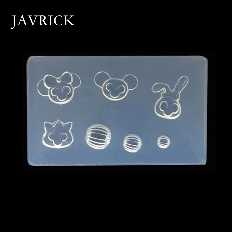 

DIY Nail Art Silicone Mold 3D Cat Rabbit Wing Square Resin Mold Craft Tool DIY Pendant Accessories Jewelry Making Tool
