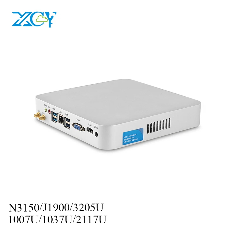 Мини ПК XCY Win 10 Intel Celeron 1037u Hdmi Vga Linux|Мини ПК| |