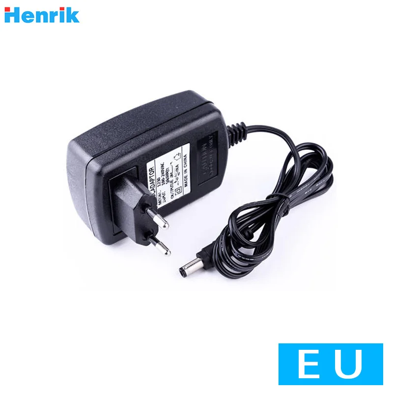Квалифицированный AC 110 240V к DC 12V 1A адаптер питания для CCTV ЕС/США вилка|camera md80|metal bucket