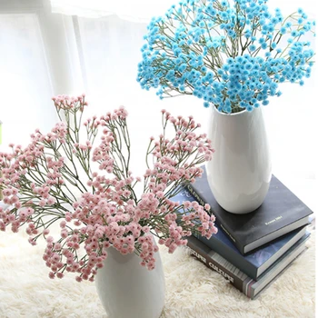 

1x Artificial Flower Flower Gypsophila Silk Bouquet Home Wedding Decoration (90 Heads)