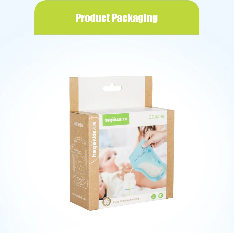 Hogokids, 30 шт, детские пакеты для хранения грудного молока, 200 мл, без бисфенола, морозильная камера, пакеты для кормления, безопасные мешки для грудного молока