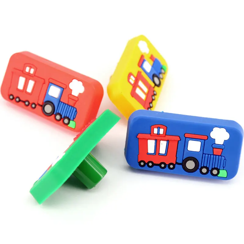 

1x Environmental Soft Rubber Cartoon Children Room Cabinet Knob Pull Handle Drawer Cupboard Door Wardrobe knobs