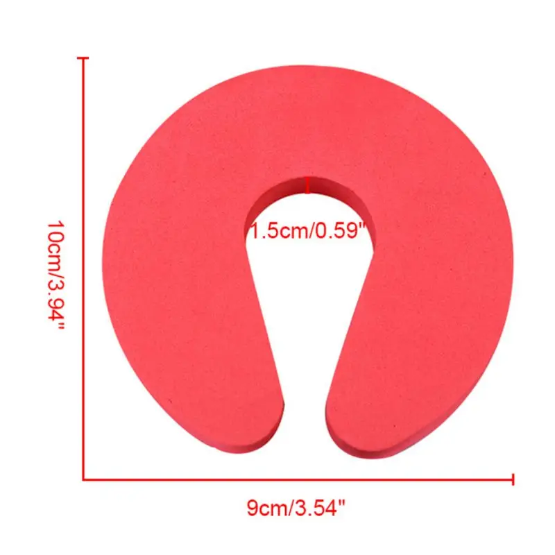 4 шт C образные поролоновые дверные пробки для безопасности ребенка, защита для пальцев, защита от повреждений дверей для детей или домашних