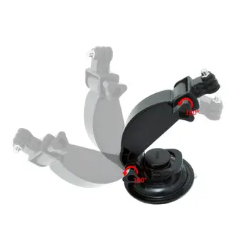 

Power Bank Compatible For GoPro YI SARGO Mi Holder Action Cameras Suction Cup Mount