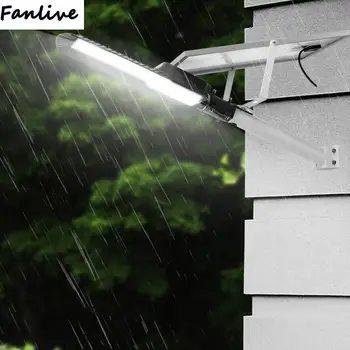 

10pcs 300W Outdoor Waterproof LED Solar Power Street Light Lamp With Remote Control For Courtyard Garden