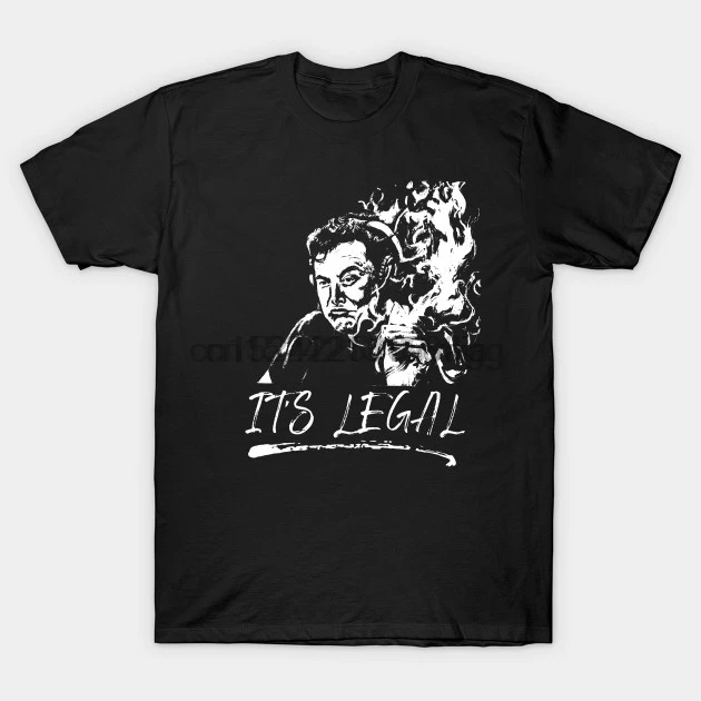 

Elon Musk It Legal Smoking Weed Shirt