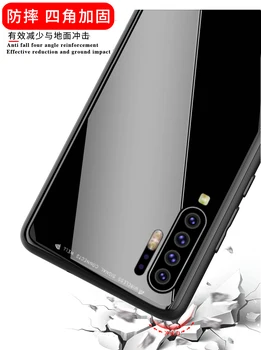 

25pcs Pure Color Glass Phone Case for Huawei P Smart Z/P Smart Plus/NOVA 5T/Honor 20 Pro/10 lite/8X/9X/Y9 Prime 2019 Glass Case