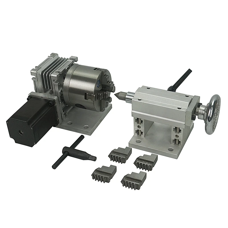 Вращающаяся ось A cnc 4 я вращающаяся задняя часть для CNC маршрутизатора