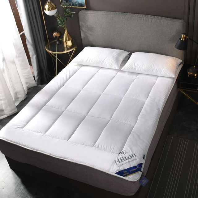 Almohadilla de colchón de espuma de látex, almohada de masaje de alta  densidad, Topper de colchón para cama individual doble, 150x190, 160x200 -  AliExpress