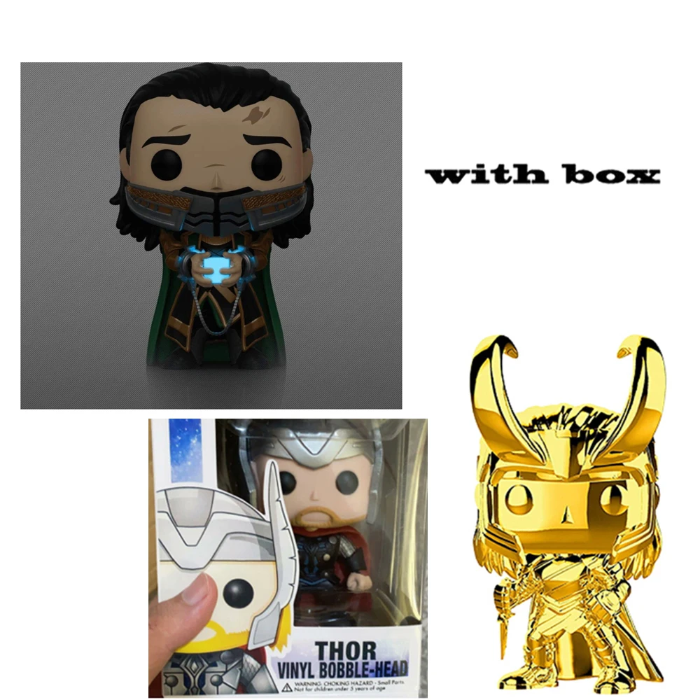 747 895 898 LOKI светится в темноте ZUKO #838 с коробкой фигурки коллекционные модели