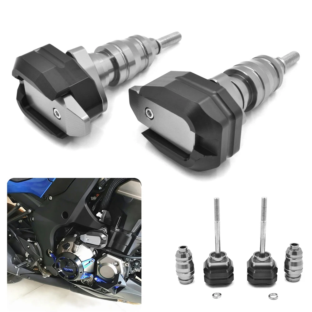 For Kawasaki Z900 2017 2018 Motorcycle Left and Right Frame Sliders Falling Protection Fairing Guard Anti Crash Pad Protector For Kawasaki Z900 2017 2018 Motorcycle Left and Right Frame Sliders Falling Protection Fairing Guard Anti Crash Pad Protector
