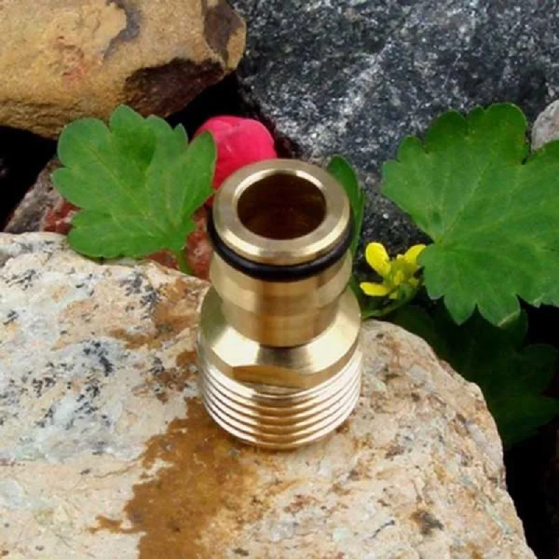 

Tap Connector Brass Threaded Reducer Car Wash Quick Hose Water Pipe Other Watering Equipment Simple Quality