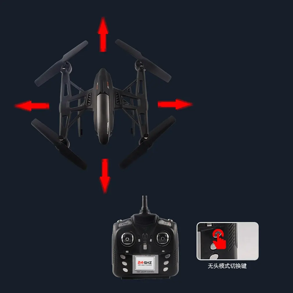 Умная Wi-Fi FPV камера JXD 509 Вт IOS и Android Безголовый антенна 6 оси 4CH RC Quadcopter RTF р/у 2MP Камера, беспилотные летательные аппараты с Камера JXD 509G