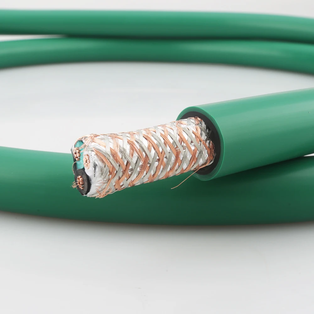 HI-End 2328 5N Silver plated pure copper AC power cable hifi power core for DIY audio power cable per meter cable HIFI AUDIO