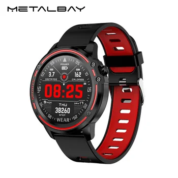 

L8 Smart Watch Men Sports Smartwatch Fitness Tracker Heart Rate Blood Pressure Monitor Waterproof ECG PPG IP68 Waterproof