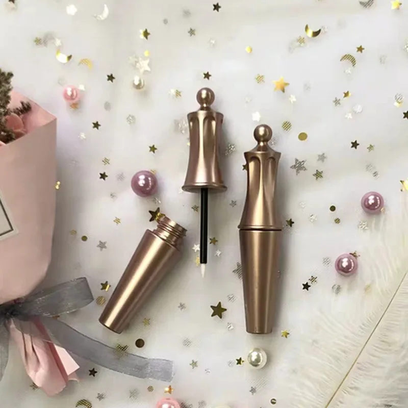 

Мини Косметическая пустая подводка для глаз, косметический контейнер для подводки для глаз с заглушками для кистей, косметическая трубка, 30/50/100 шт., 3 мл