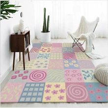 AOVOLL Comercial Чистящая машина Alfombra ковер для детей ковры для спальни для гостиной современные украшения в виде единорога спальни