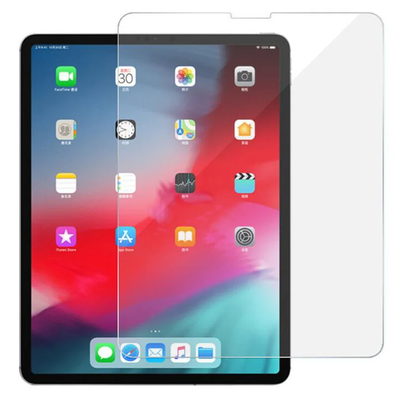 2.5D стекло для Apple iPad Pro 1" Полное покрытие экрана планшета протектор для Apple iPad Pro 12,9" Премиум Закаленное стекло