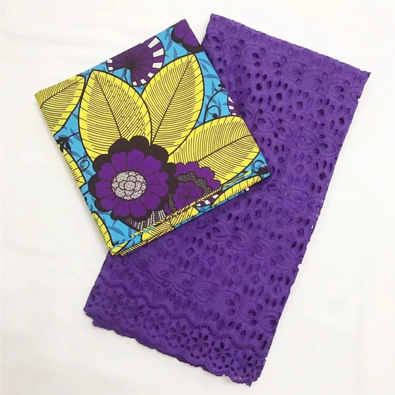 

cotton lace matching African Fabric Ankara Real Dutch Wax African Wax Veritable For Party Pagne Africain Wax Veritable