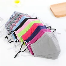 Cotton PM2 5 Mouth font b Mask b font Reusable font b Mask b font Activated