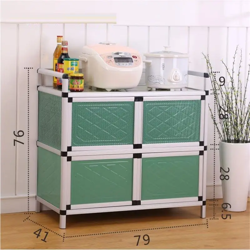 Number 18 Sidebord Bestek Lade сервант для комнаты торцевые столы Mueble Cocina Meuble буфет из алюминиевого сплава кухонная мебель шкаф - Цвет: Number 18
