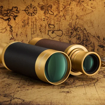 

Monocular Telescope for Adult leather pirate 30X40 three sections stretch high-definition hunting telescope Outdoor Camping