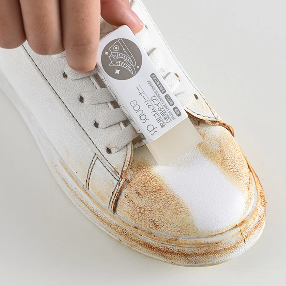 how to wash white rubber shoes