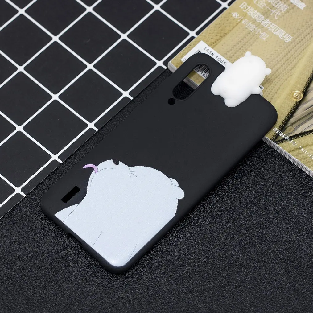 Силиконовый чехол для Xiaomi mi A3, чехол, мягкий ТПУ, 3D чехол, единорог, свинья, медведь, розовый, милый, для Xiaomi mi 9 Lite mi 9 Lite