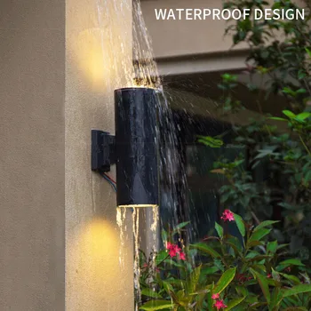 

3W Led Cob outdoor street lighting wall lamps Up Down Dual-Head Cylinder Indoor balcony fixture Waterproof IP65 Nordic new