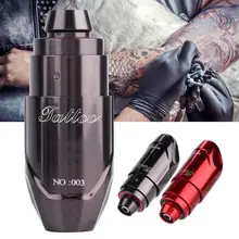 Мощная профессиональная роторная насадка для татуировочной машины двигатель для лайнера из алюминиевого сплава боди арт машина черный красный комплект 2 цвета