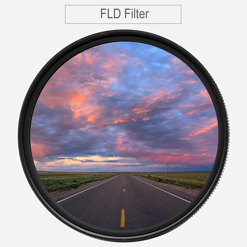 Цветной фильтр FLD 37 40 5 43 46 49 52 55 58 62 мм 67 72 77 82 для Canon Nikon Sony Fujifilm|Фотофильтры