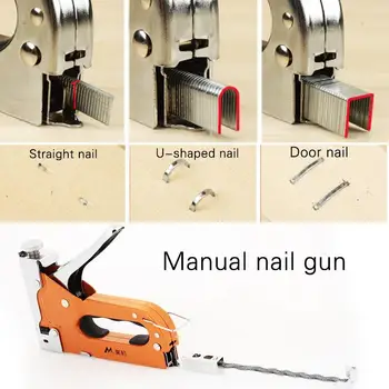

Nailers Rivet Tool Nail Staple Gun Orange Metal Doornail Carpentry Home Improvement Updated Durable Door Nailer Wood Dowel