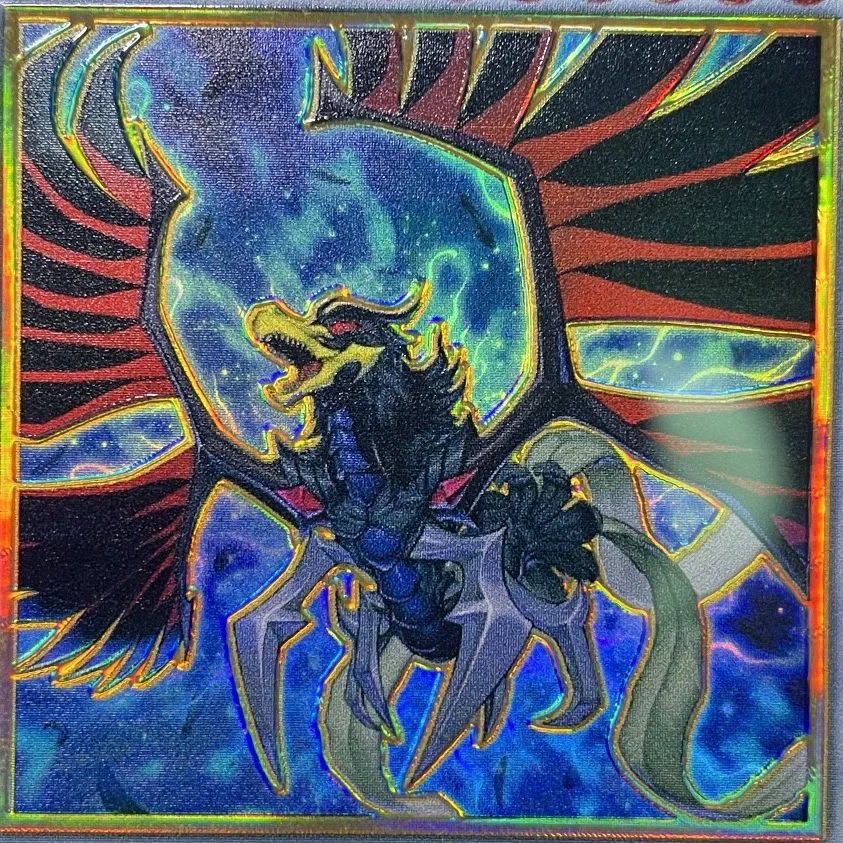 Yu-Gi-Oh PGR Black-Winged Dragon Premium Gold Flash Classic Настольная Игра коллекционная карта (не