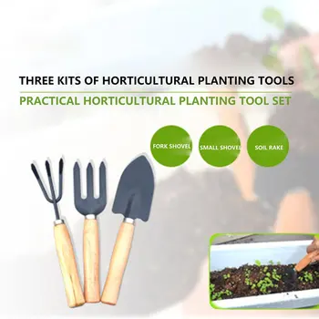 

New Three-Piece Gardening Tools Mini Garden Tools Plant Potted Garden Tools Professional Fashion Portable Life Good Helper